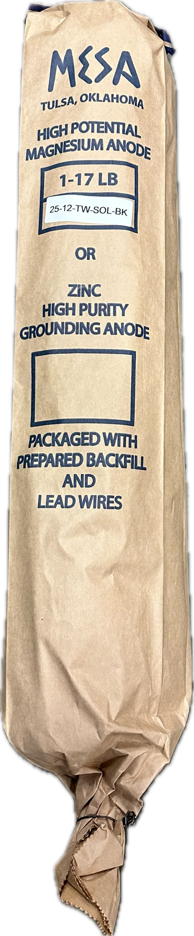 17 Lb Hi-Potential Magnesium Anode - Liberty Sales & Distribution