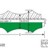 Type H Non-Conductive Pipe Roller - Image 2